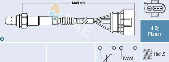 FAE 77401 - Sonda lambda autozon.pro