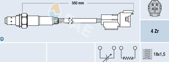 FAE 77480 - Sonda lambda autozon.pro