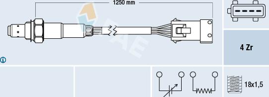 FAE 77434 - Sonda lambda autozon.pro