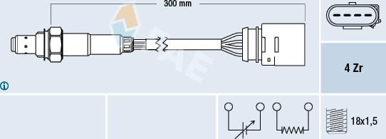 FAE 77435 - Sonda lambda autozon.pro