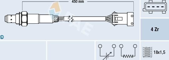 FAE 77433 - Sonda lambda autozon.pro