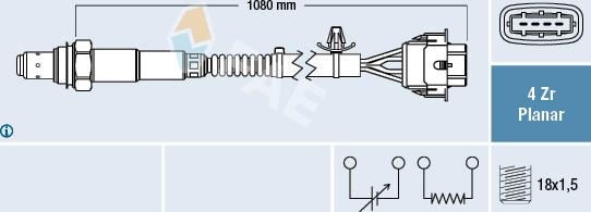 FAE 77421 - Sonda lambda autozon.pro