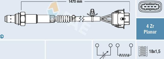 FAE 77422 - Sonda lambda autozon.pro