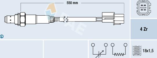 FAE 77475 - Sonda lambda autozon.pro