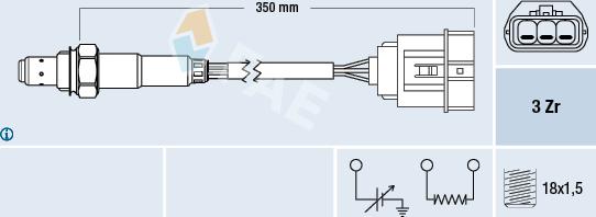 FAE 77472 - Sonda lambda autozon.pro