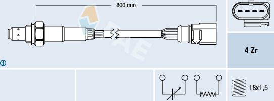 FAE 77591 - Sonda lambda autozon.pro