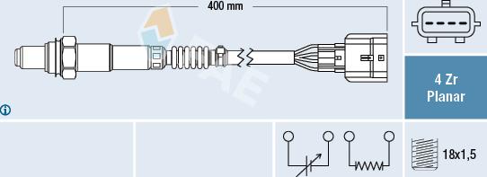 FAE 77506 - Sonda lambda autozon.pro