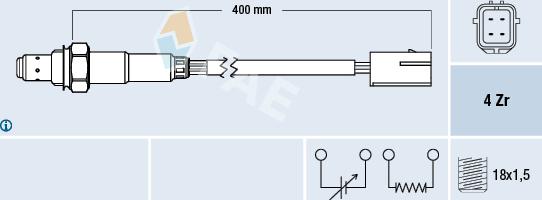 FAE 77507 - Sonda lambda autozon.pro