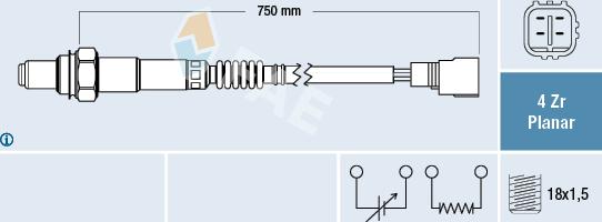 FAE 77514 - Sonda lambda autozon.pro