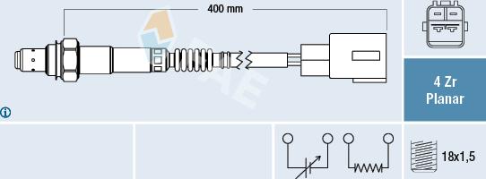 FAE 77516 - Sonda lambda autozon.pro