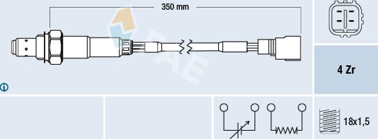 FAE 77511 - Sonda lambda autozon.pro