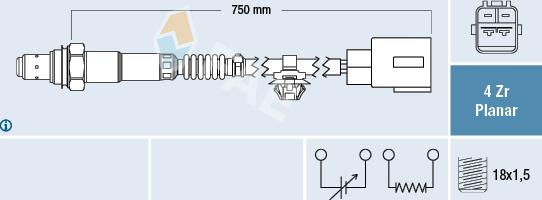 FAE 77513 - Sonda lambda autozon.pro