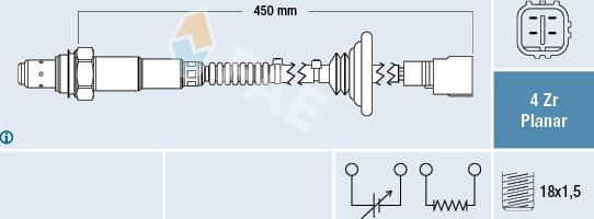 FAE 77512 - Sonda lambda autozon.pro