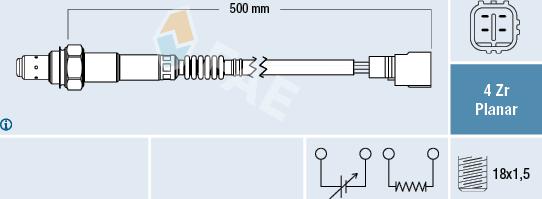 FAE 77517 - Sonda lambda autozon.pro