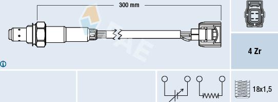 FAE 77585 - Sonda lambda autozon.pro