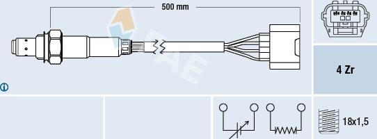 FAE 77583 - Sonda lambda autozon.pro