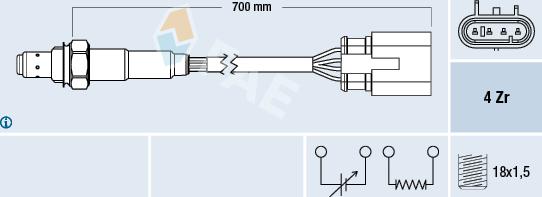 FAE 77587 - Sonda lambda autozon.pro