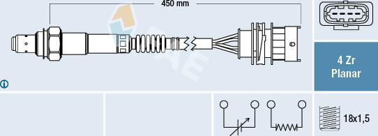 FAE 77525 - Sonda lambda autozon.pro