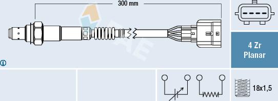 FAE 77522 - Sonda lambda autozon.pro