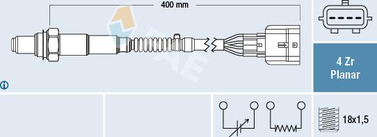 FAE 77579 - Sonda lambda autozon.pro