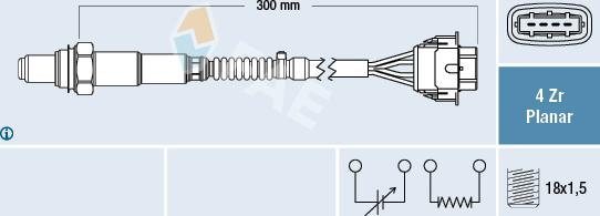 FAE 77575 - Sonda lambda autozon.pro