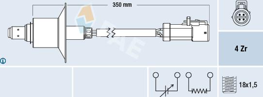 FAE 77577 - Sonda lambda autozon.pro