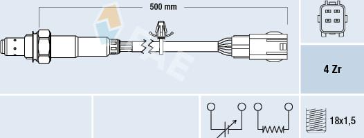 FAE 77699 - Sonda lambda autozon.pro