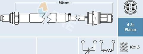 FAE 77691 - Sonda lambda autozon.pro