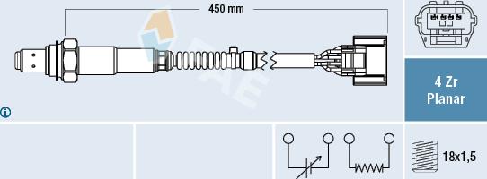 FAE 77649 - Sonda lambda autozon.pro