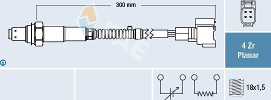 FAE 77645 - Sonda lambda autozon.pro