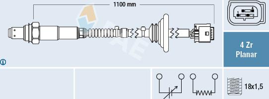 FAE 77646 - Sonda lambda autozon.pro