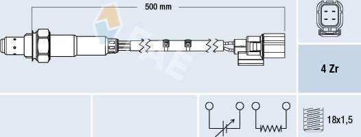 FAE 77659 - Sonda lambda autozon.pro