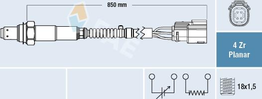 FAE 77651 - Sonda lambda autozon.pro