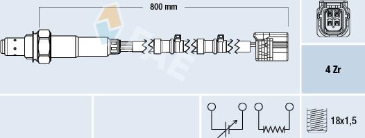 FAE 77658 - Sonda lambda autozon.pro