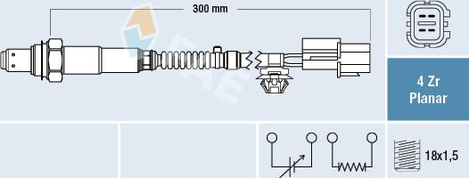 FAE 77653 - Sonda lambda autozon.pro