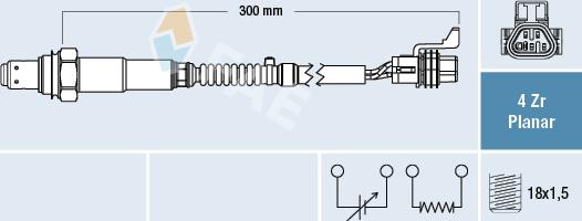 FAE 77664 - Sonda lambda autozon.pro