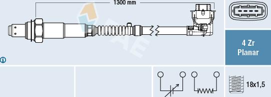 FAE 77609 - Sonda lambda autozon.pro