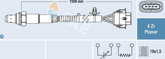 FAE 77608 - Sonda lambda autozon.pro