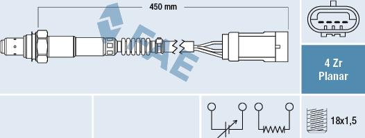 FAE 77602 - Sonda lambda autozon.pro