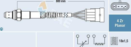 FAE 77610 - Sonda lambda autozon.pro