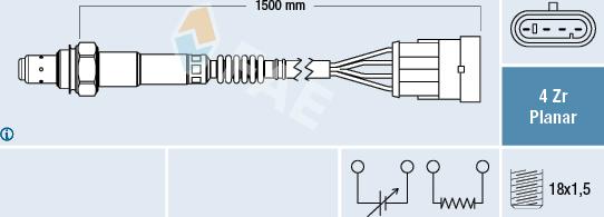 FAE 77618 - Sonda lambda autozon.pro