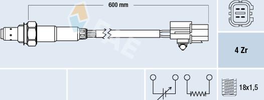 FAE 77688 - Sonda lambda autozon.pro