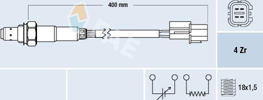 FAE 77682 - Sonda lambda autozon.pro