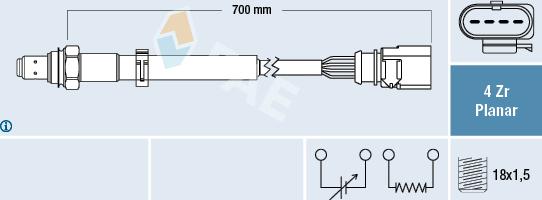 FAE 77633 - Sonda lambda autozon.pro