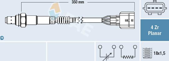 FAE 77625 - Sonda lambda autozon.pro