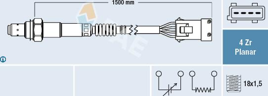 FAE 77622 - Sonda lambda autozon.pro