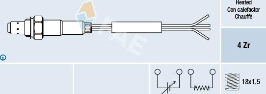 FAE 77004 - Sonda lambda autozon.pro