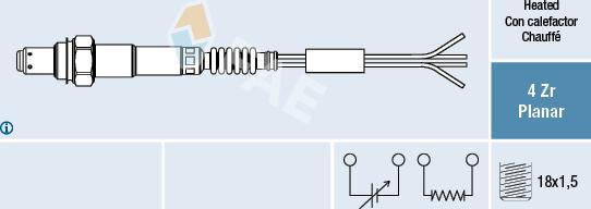 FAE 77005 - Sonda lambda autozon.pro