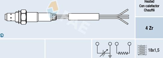 FAE 77008 - Sonda lambda autozon.pro