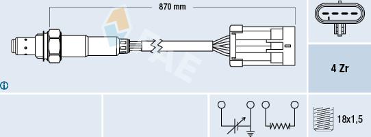 FAE 77194 - Sonda lambda autozon.pro